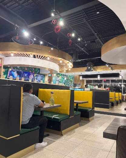 Gwalia Sweets and Restaurant Etobicoke interior