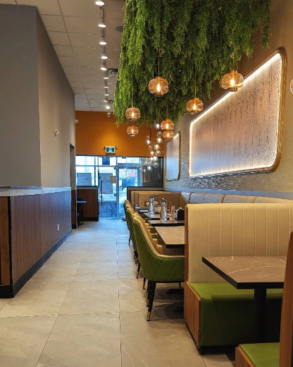 Gwalia Sweets and Restaurant Etobicoke interior